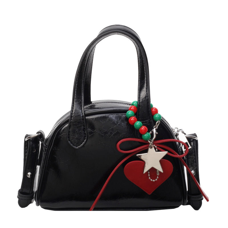 2025 Designer Women Fashion Glossy 3 Shoulder Leather Handbag Trendy Bag Free shipping