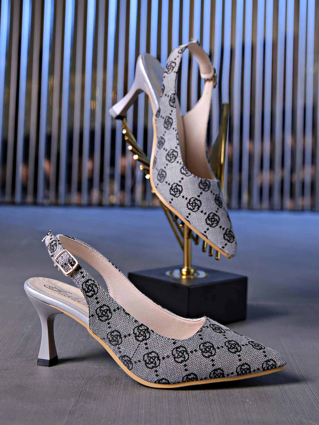2025S designer shoes Heels Sandals - Ankle Strap Pumps for Women Pointed Toe Thin Heels Party Plus Size 42