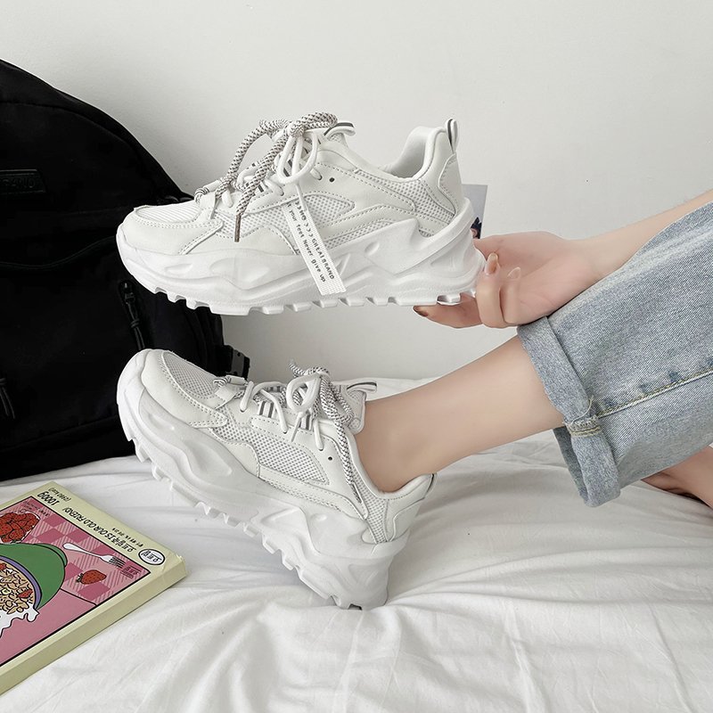 Women's comfortable and breathable casual sports shoes for spring and autumn