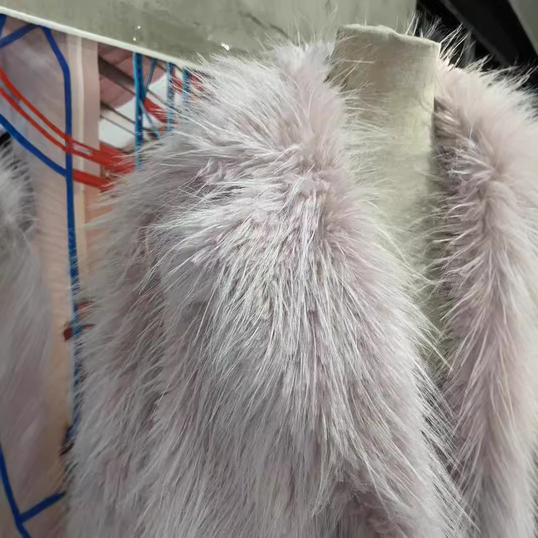 Autumn/winter New Fur Coat Top Suit Collar Long Sleeved Coat Warm Coat Synthetic Fur Short Style