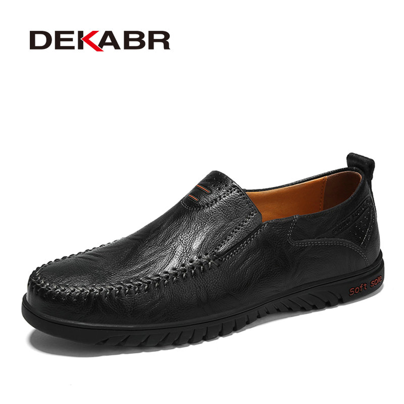 Moccasin Loafers: Genuine Leather Men's Casual Flat Comfortable hot Driving Shoes, Lightweight for Daily Use