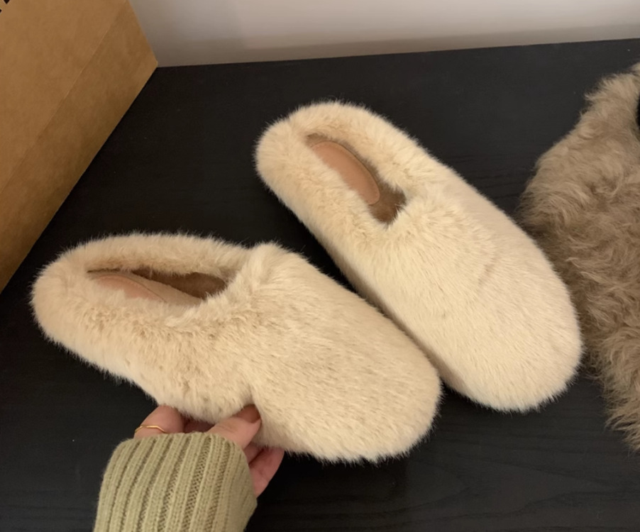 Women Shoes Slippers Round Closed Toe New Fashion Casual Style Versatile Free shipping