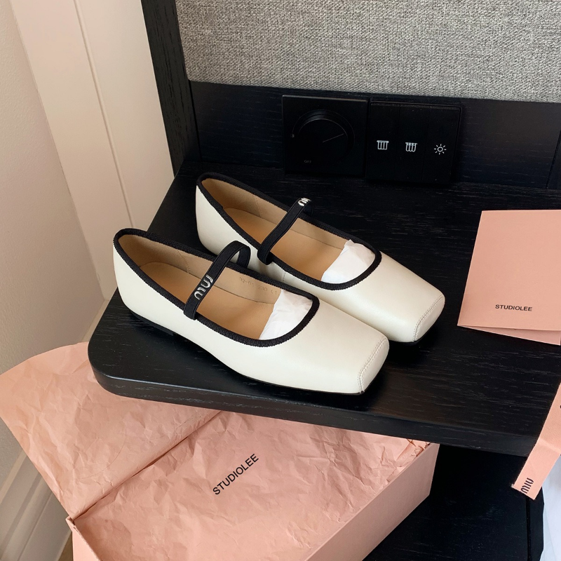 Bottom Flat Single Summer New Brand Women Flats Fashion Square Toe Shallow Mary Jane Soft Casual Ballet Shoes 33c2 s 602e b8a1