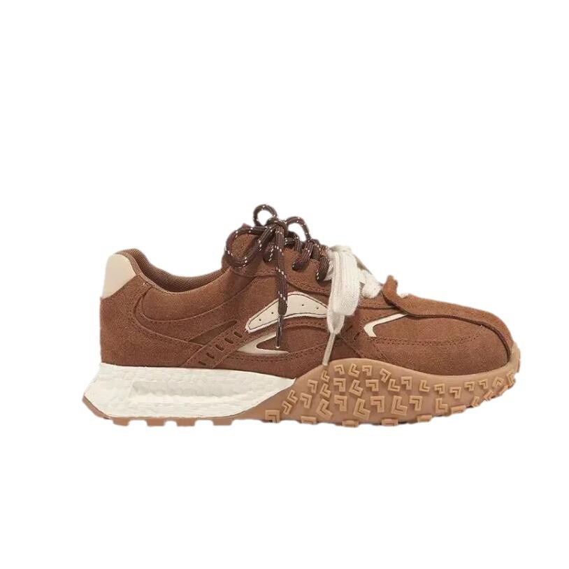 Women's breathable lightweight soft soled thick soled height increasing casual shoes