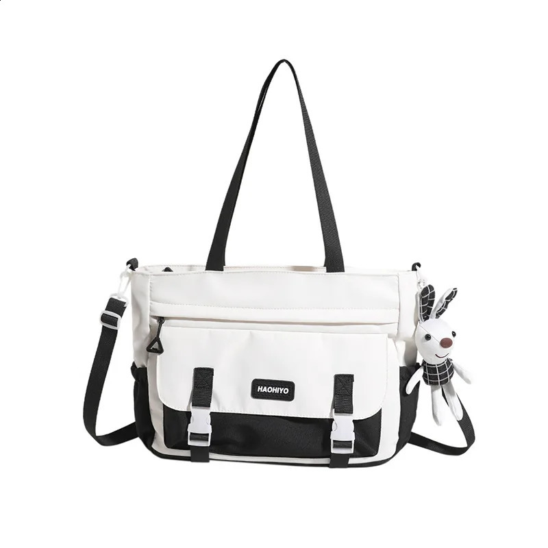Japanese Fashion Students Single Shoulder Bags Schoolbag Waterproof Trend Large-capacity Handbag Crossbody Bag Tote Bag Y2k Bags 240830