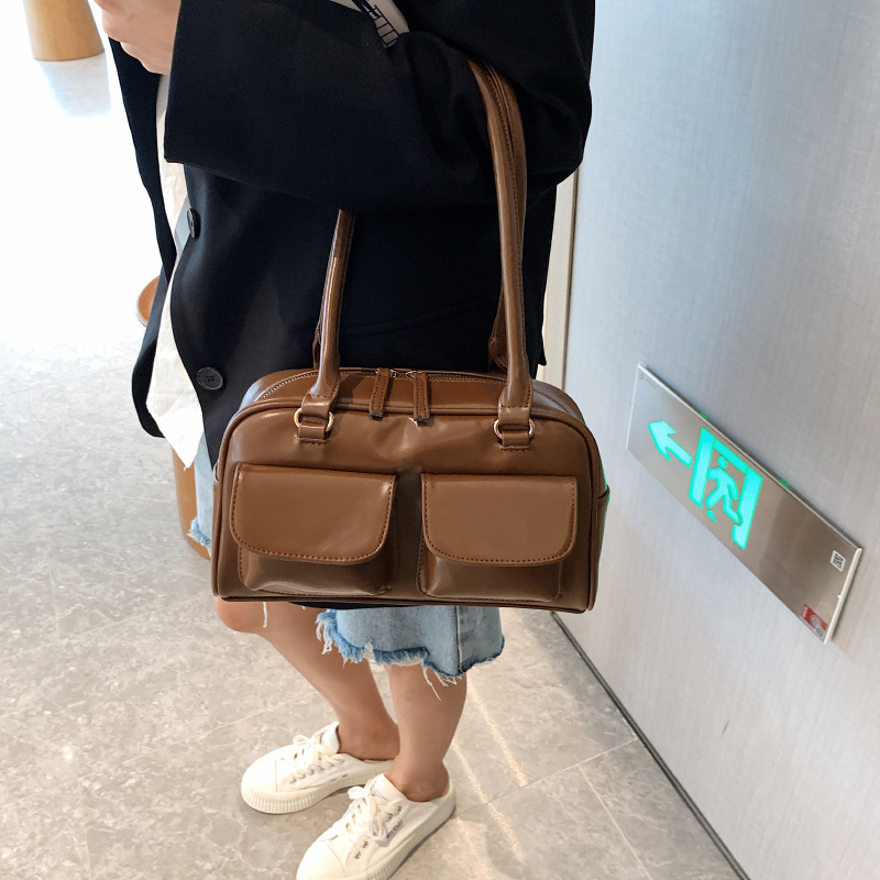 Women Popular Fashion Shoulder Armpit Commute Trendy Hand-held Bag Free shipping