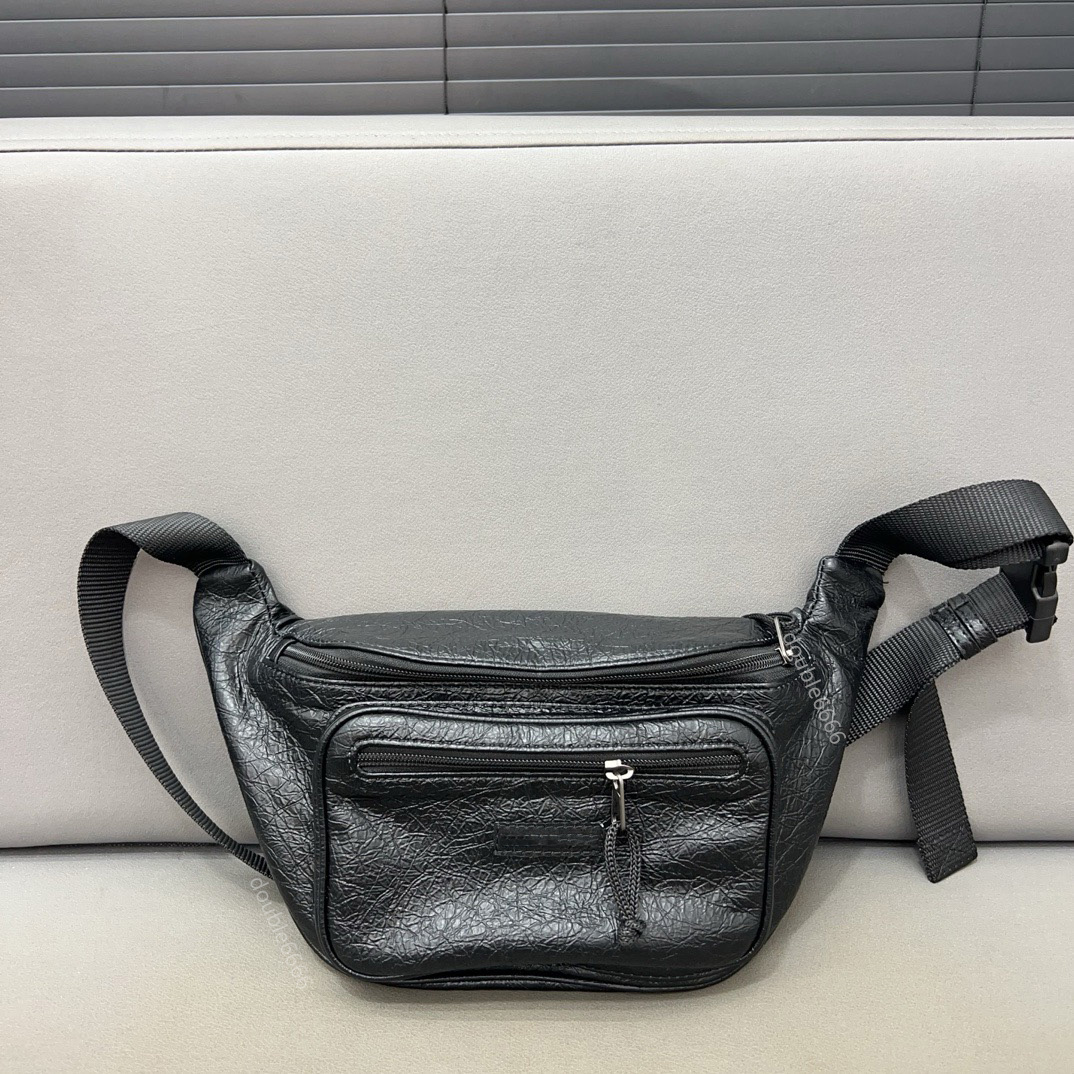 Designer Men Women Crossbody Bag Luxury Black Fanny Pack Fashion Waist Bags Letter Brand Chest Bag Unisex Belts Bag Classic Purse Chest bag shoulder bag messenger bag