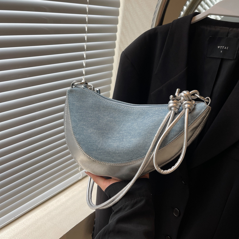 Women Bag Solid Color Saddle Bag Crossbody Bag Shoulder Bag Fashion Korean Version Free shipping