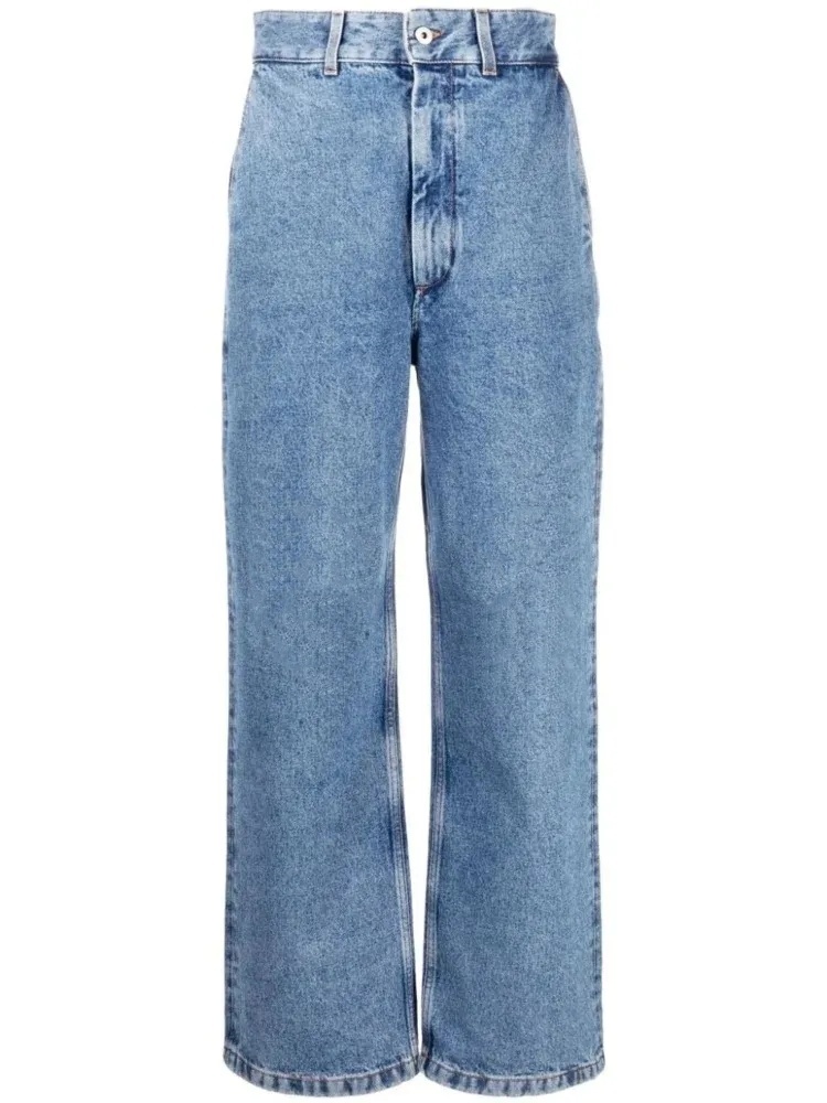 Jeans Womens Designer Trouser Legs Open Fork Tight Capris Denim Trousers Add Fleece Thicken Warm Slimming Jean Pants Loose Women Clothing Embroidery Printing 24ss