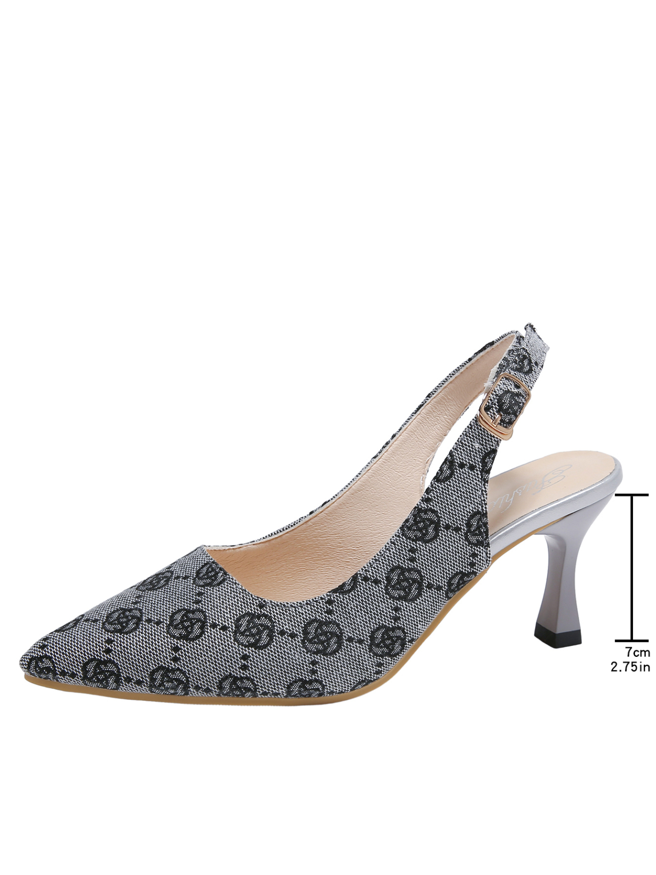 2025S designer shoes Heels Sandals - Ankle Strap Pumps for Women Pointed Toe Thin Heels Party Plus Size 42