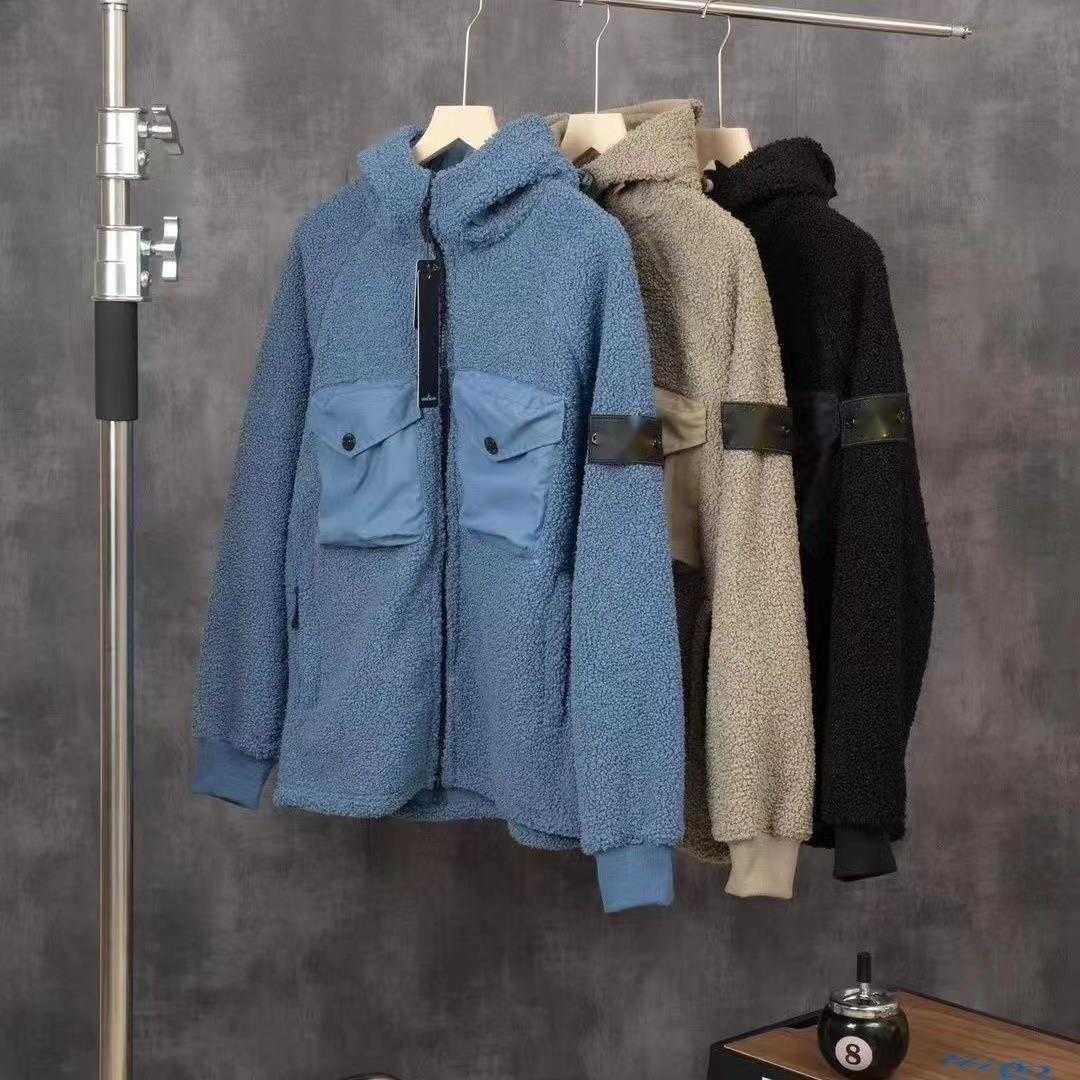 2026 NEW Designer Mens Jackets - Embroidered Casual Coat with Zipper, Badges, Long Sleeves, Stone Jackets, Unique Jackets for Men, Windbreaker, Lightweight Outerwear