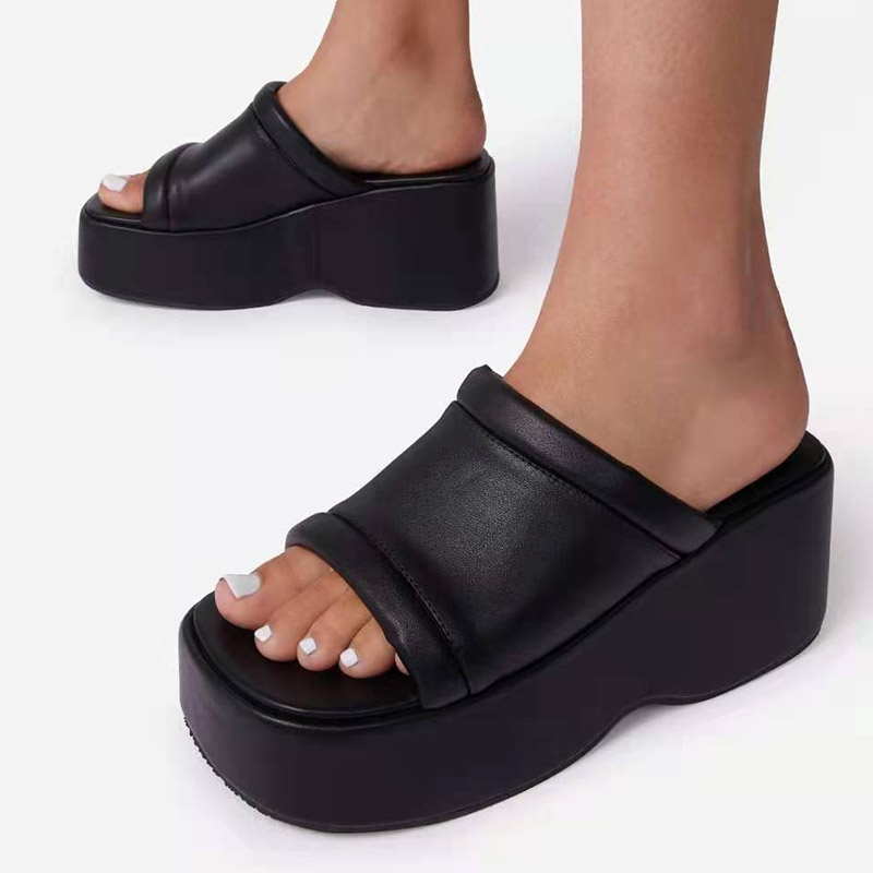 Women Sandals 2023 New Wedge Heels Sandals For Summer Women Shoes Platform Sandals Wedges Zapatos Mujer Slippers Summer Footwear