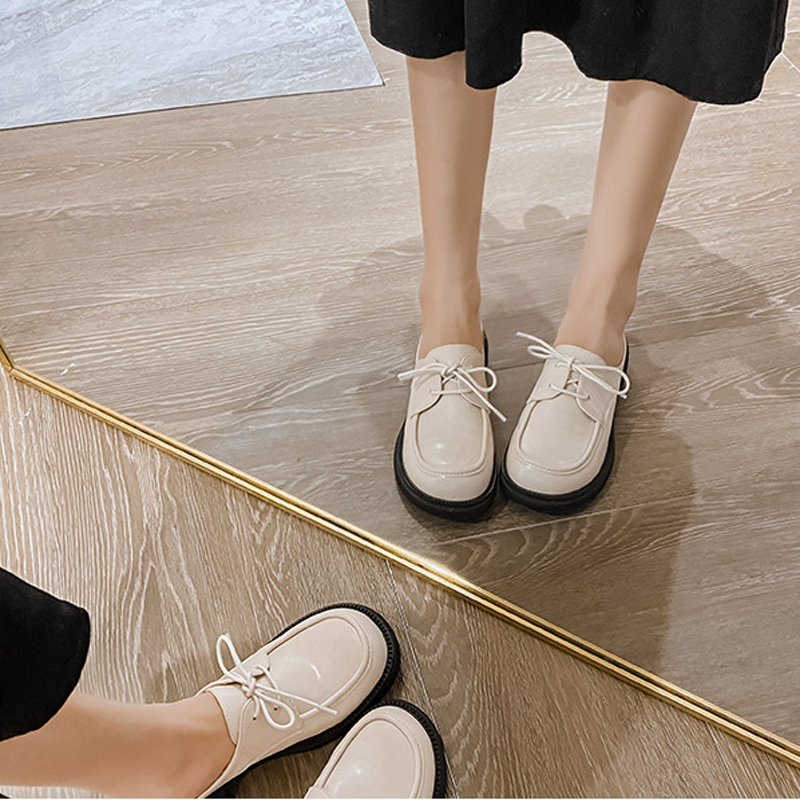 Closed 2023 Square Toe Mules Woman Thick Heels Slippers Lace-Up Boat Shoes Ladies Wide Fat Slides Travel Semi Trailer Sandals 722