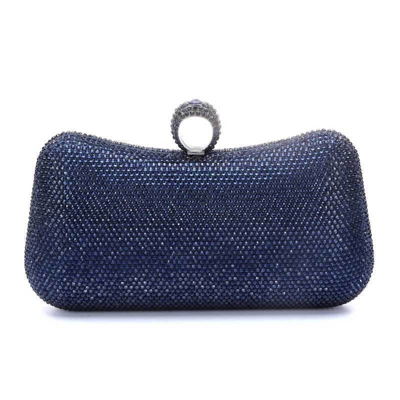 CMM Women s Rose Gold Stones Evening Clutch Bag Party Purse Luxury Wedding Clutches for Bridal Crystal Phone Purses Ladies Handbag 240902