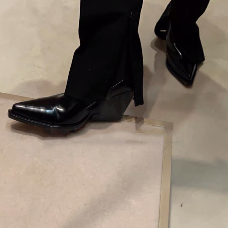 Heels Boot Mid Autumn Winter 2022 Designer Cozy Snow Boots Pumps Fashion Casual Ankle Goth Women Shoes 79b2 s