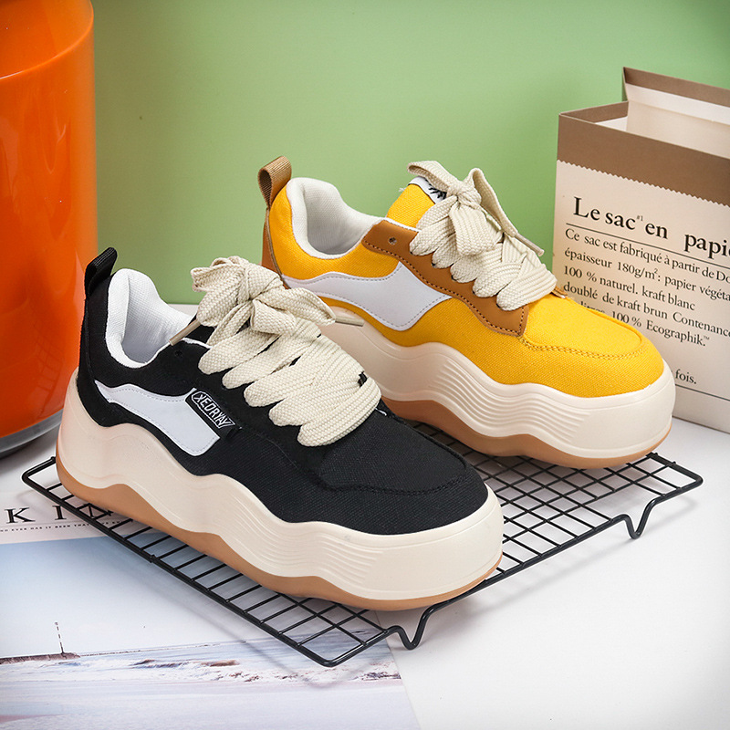 Hong Kong Chunky Sole Casual Shoes Retro Niche Style | Men & Women