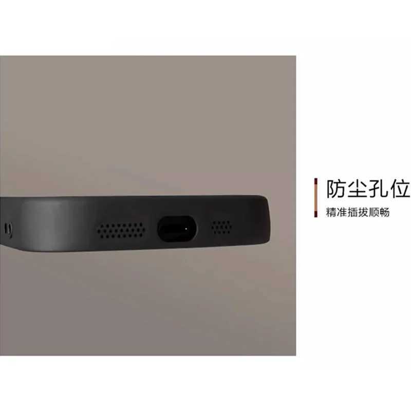 Red lipstick Liquid Silicone Case for iPhone 11 Case iPhone 13 12 14 15 16 Pro Max XS X XR 7 8 Plus SE Soft Shockproof Cover M240902