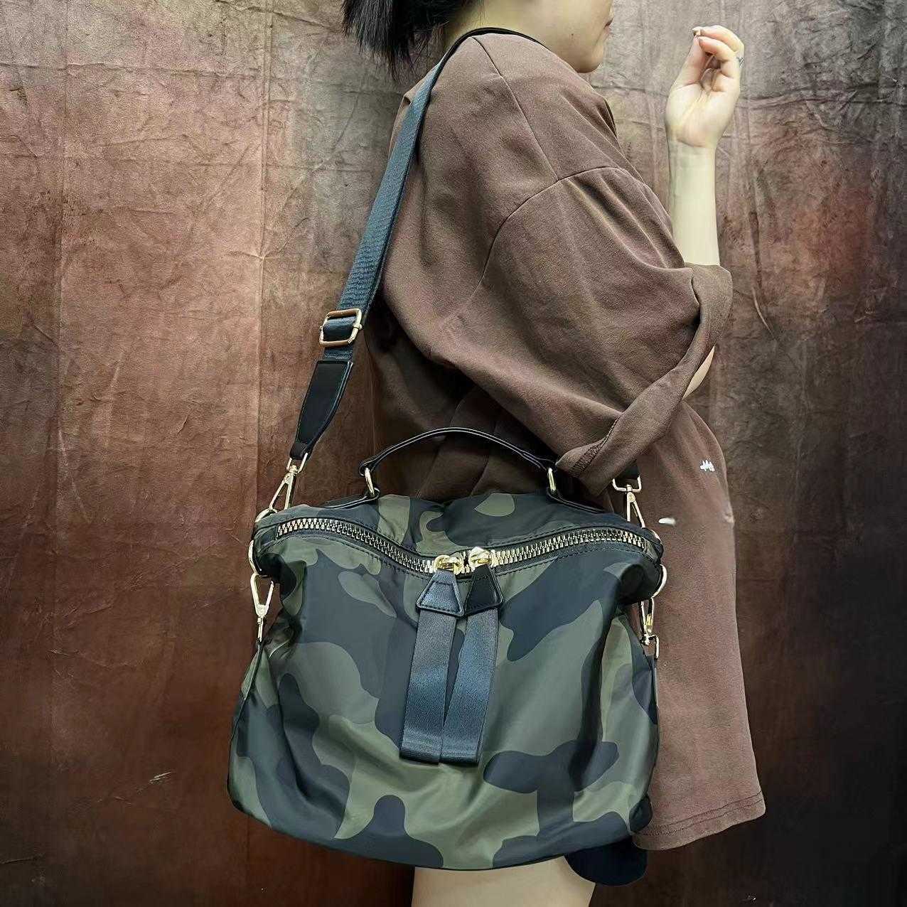 CMM Women's Korean Edition Leisure Saddle Bag Ultra Light Versatile Nylon Cloth Multi purpose Handheld Single Shoulder Crossbody Bag 240915
