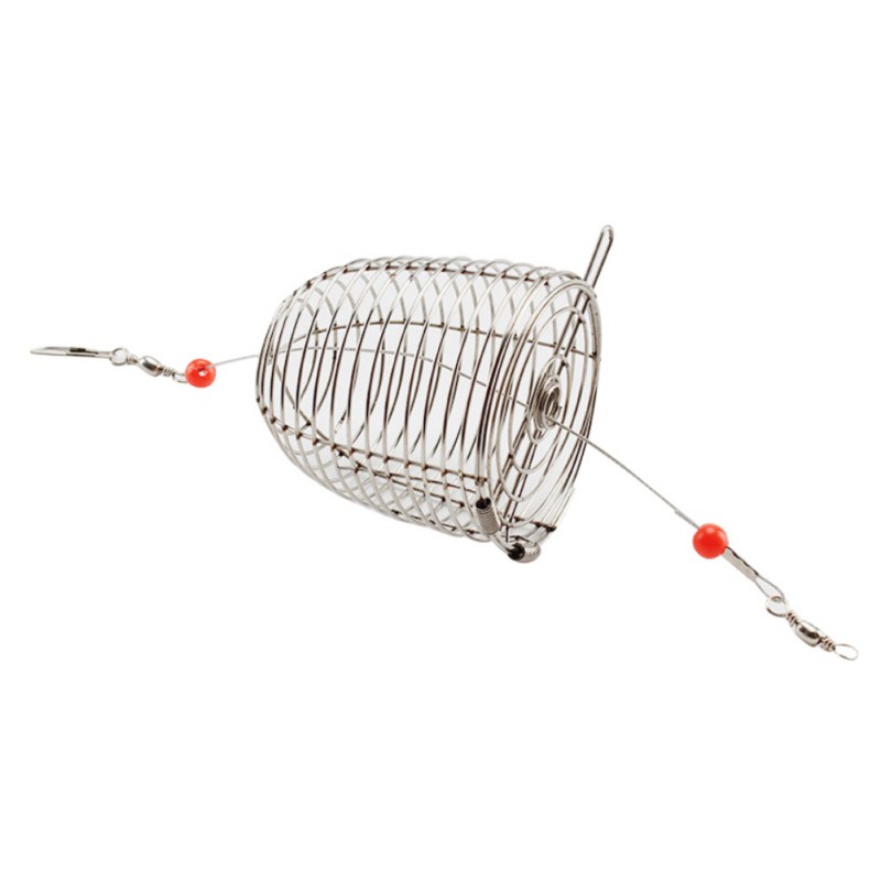 Shrimp Feeding Dish Stainless Steel Shrimp Bowls Fish Shrimp Small Bait Cage Feeder Container Bait Cage Aquarium Feeding Tool