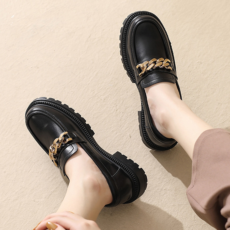 Matt British Oxford 2023 37310 Ladies JK Lolita Thicken Bottomed Flats Women Platform Small Leather Shoes Sneakers Femme Loafers
