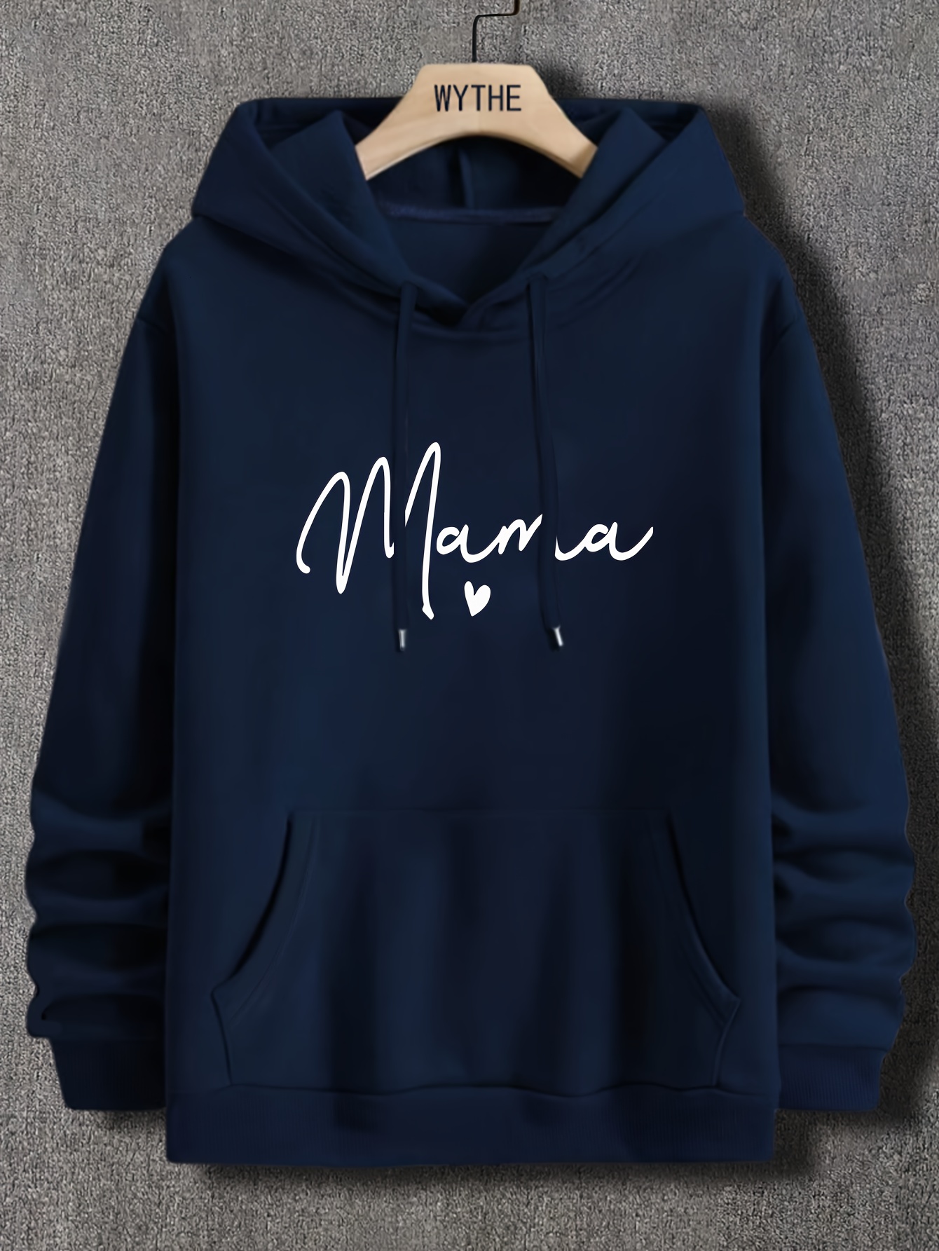 Trendy All-Season Hooded Pullover: Durable Casual Wear with Comfort Stretch and Kangaroo Pocket
