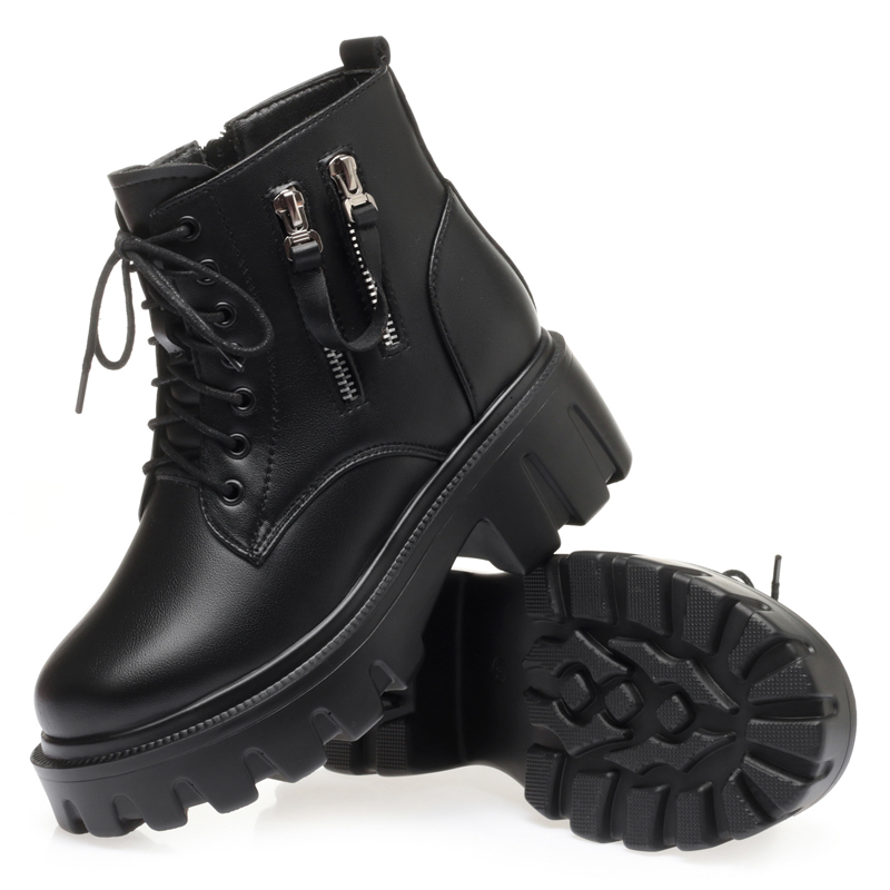 AIYUQI Women Winter Boots Platform Large Size 2024 New Fashion Genuine Leather Women's Snow Boots Wool Warm Women's Ankle Boots