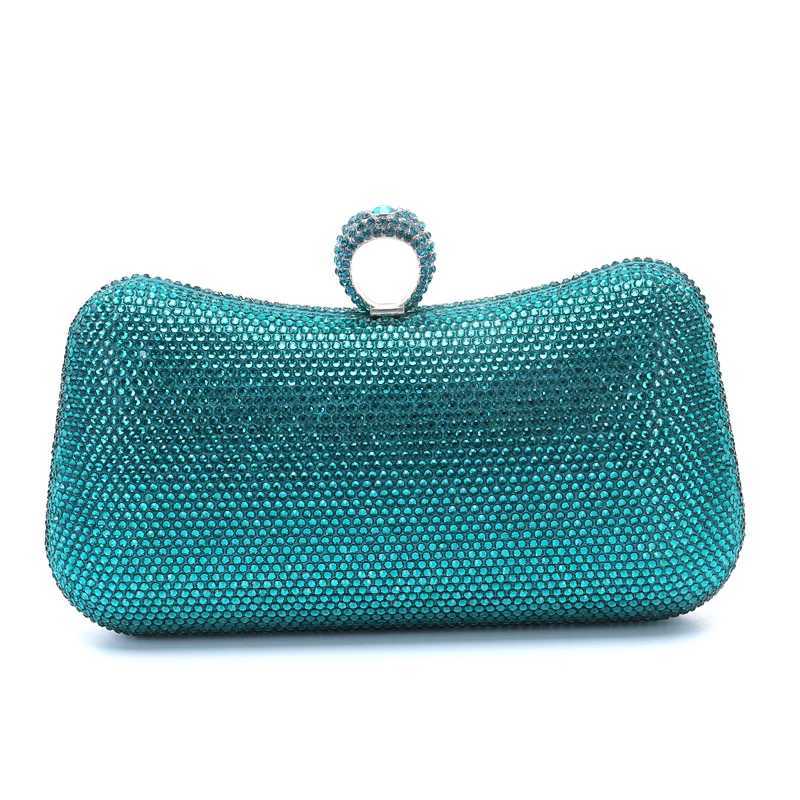 CMM Women s Rose Gold Stones Evening Clutch Bag Party Purse Luxury Wedding Clutches for Bridal Crystal Phone Purses Ladies Handbag 240902