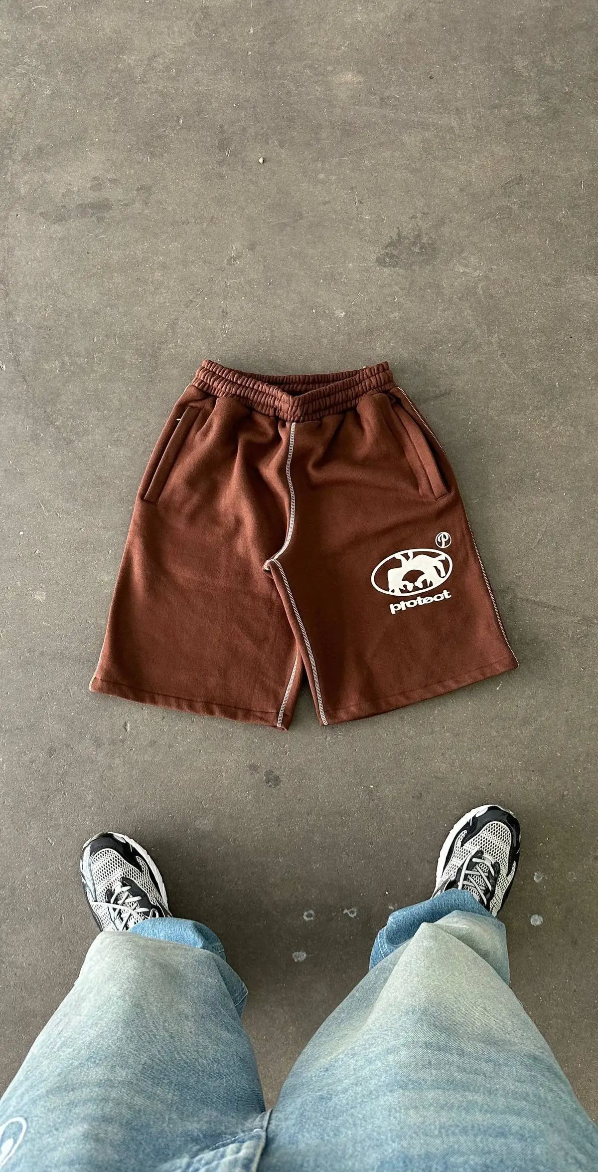 Summer Women Simple Soft Shorts Pants Female Sports Gray Wide Leg Bottoms Streetwear Ladies Graphic Sweatpants Y2K Harajuku 240902