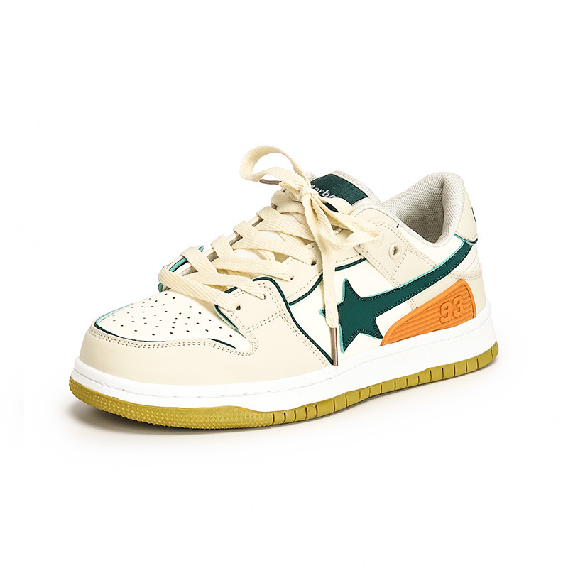 Men's and women's versatile fashionable Hong Kong style breathable sports board shoes