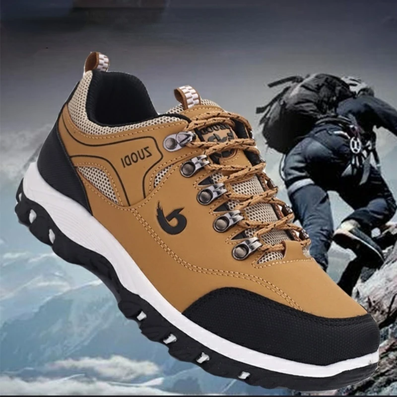Men's Fashion Outdoors Quality Sneakers Waterproof Platform Men Desert Comfortable Casual Shoes Atos Hombre Big NEW Hot Size 39-48