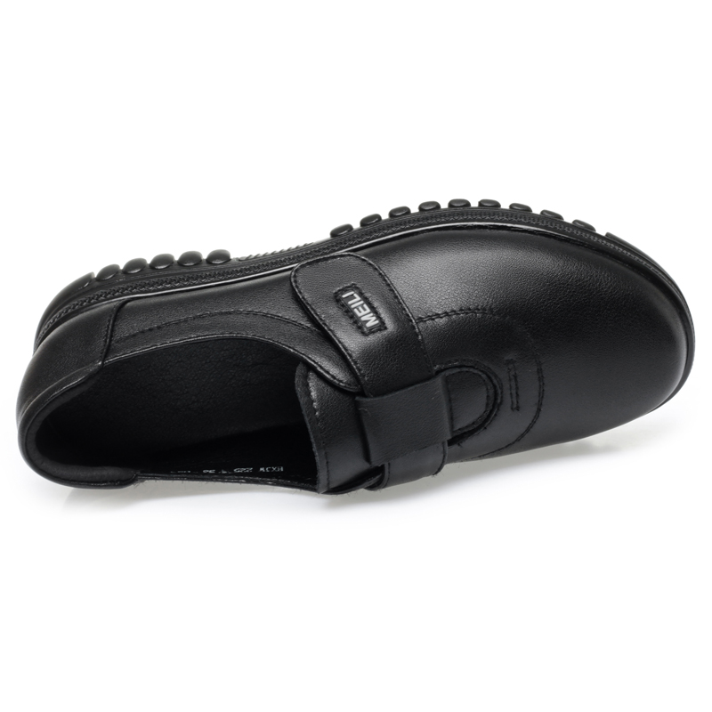 2025 NEW Genuine AIYUQI Leather Spring Comfortable Large Size Non Slip Mom Ladies Casual Shoes Women af