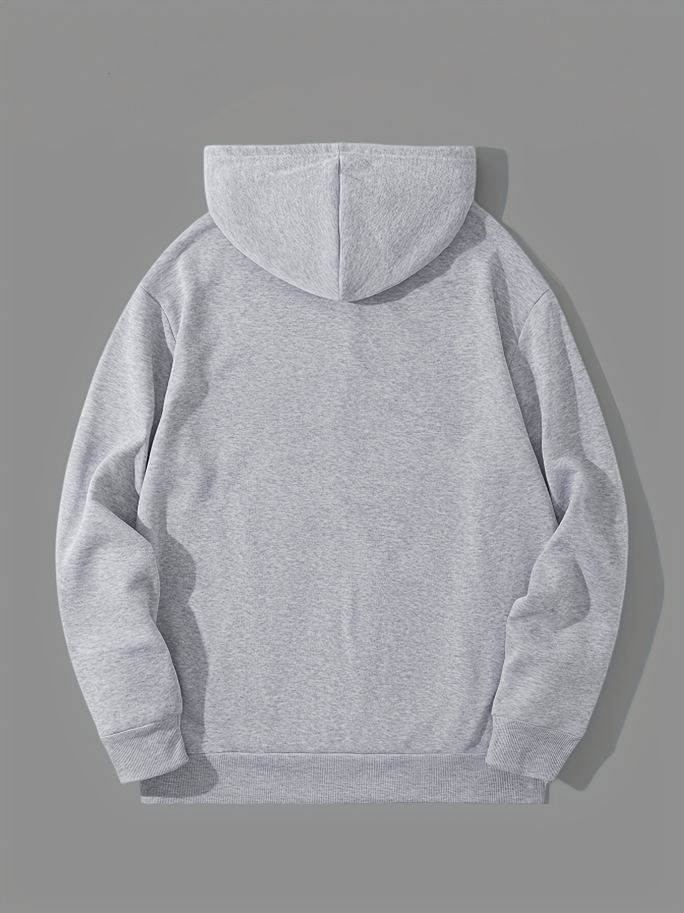 Los Angeles Print Hoodie, Cool Hoodies For Men, Men's Casual Graphic Design Pullover Hooded Sweatshirt With Kangaroo Pocket Streetwear For Winter