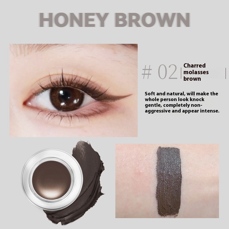 Waterproof Eyebrow Pencil by NOVO - Long Lasting Brown Shade Ideal for Student Parties