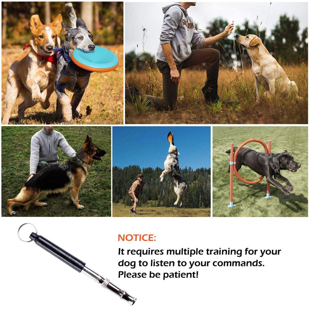 Dog Whistle for Stop Barking Professional Ultrasonic Dog Whistles Puppy Bark Control Training Tools Pet Dog Training Accessories
