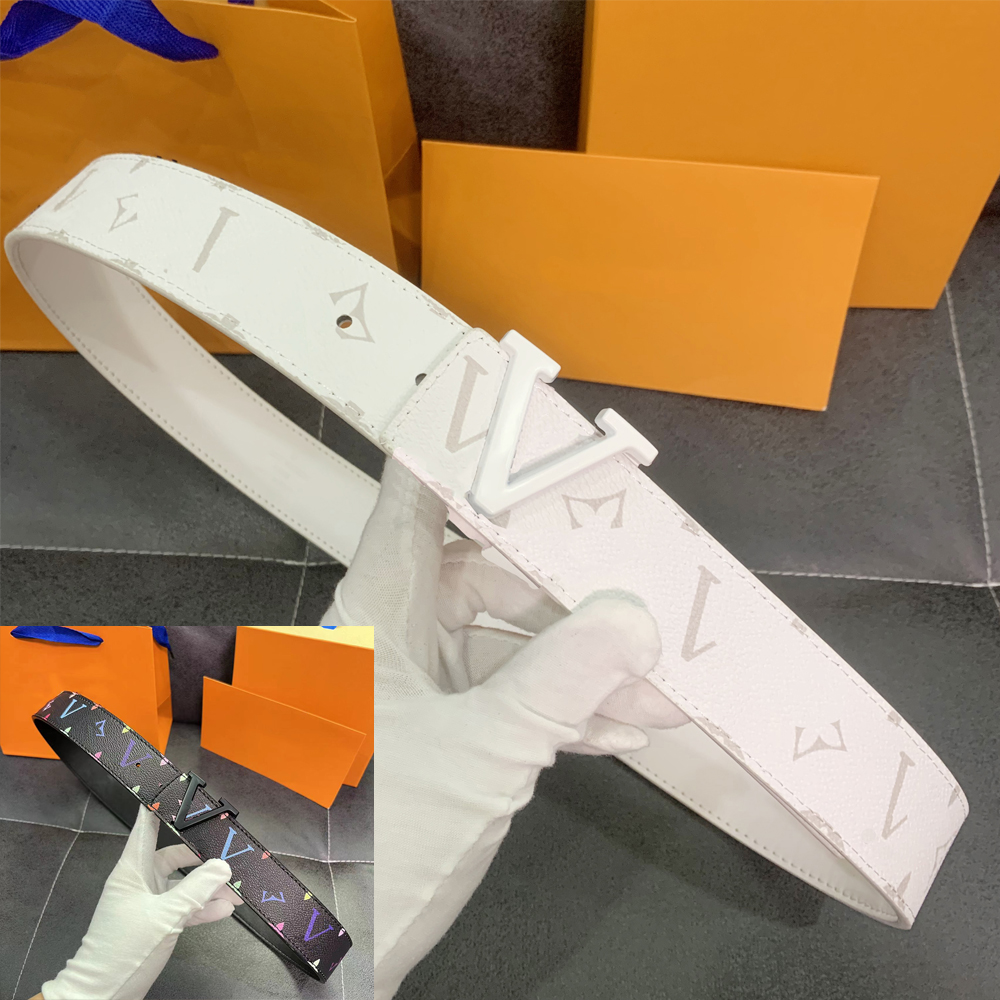 belt designer belt luxury Mens designer men belts for mens ceinture e classic letter casual belt genuine leather man wer white buckle cinturones diseno very good