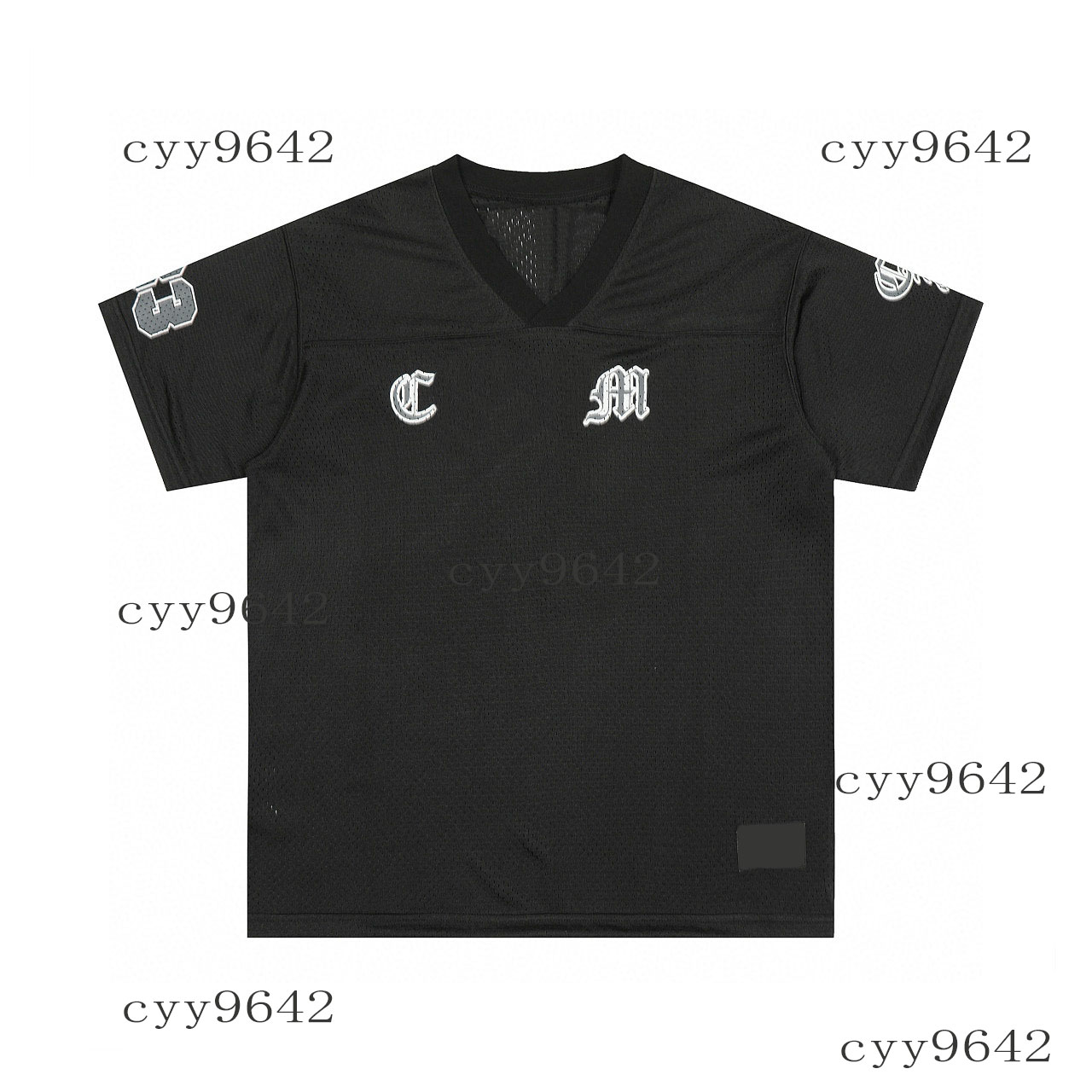 Men's Plus Tees & Polos Round neck embroidered and printed polar style summer wear with street pure cotton t-shitrs cyy9642 4y2f