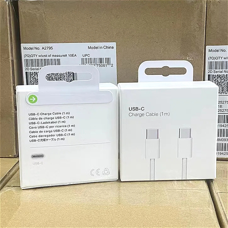 60W PD Cables for iPhone 16 15 Fast Charging 1m 3FT USB C to Type C Braided Cable Apple Charging Cords Quick iPhone Charger Cord Data Cable iPhone 15 Plus Pro Max