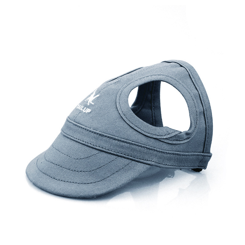 Pet Dog Caps Summer Solid Color Cap Small Puppy Pets Dog Baseball Visor Hat Outdoor Accessories Sun Bonnet Cap Travel Helmet