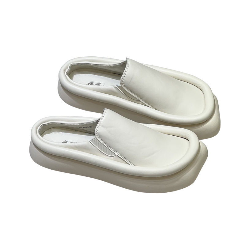 Summer New Fashion Baotou Muller Slippers Women Sandals Comfortable Flat Outdoor Casual Women's Shoes New Flip ps Womens Slides 89cc 's s