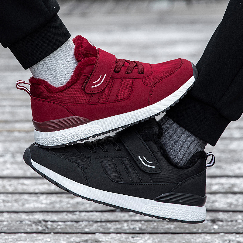 Women Brand Autumn Waterproof Super Warm Men's NEW Outdoor Unisex Ankle Winter Boots Men Sneakers