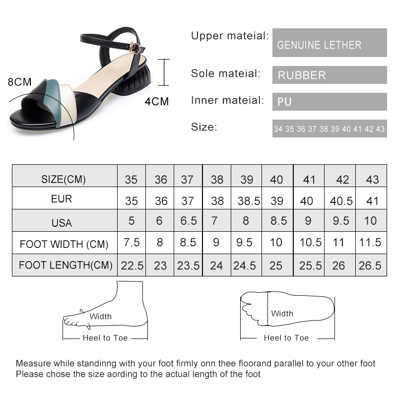 AIYUQI Sandals Women Genuine Leather 2024 Summer New Open Toes Women Sandals Large Size Fashion Mom Women Sandals