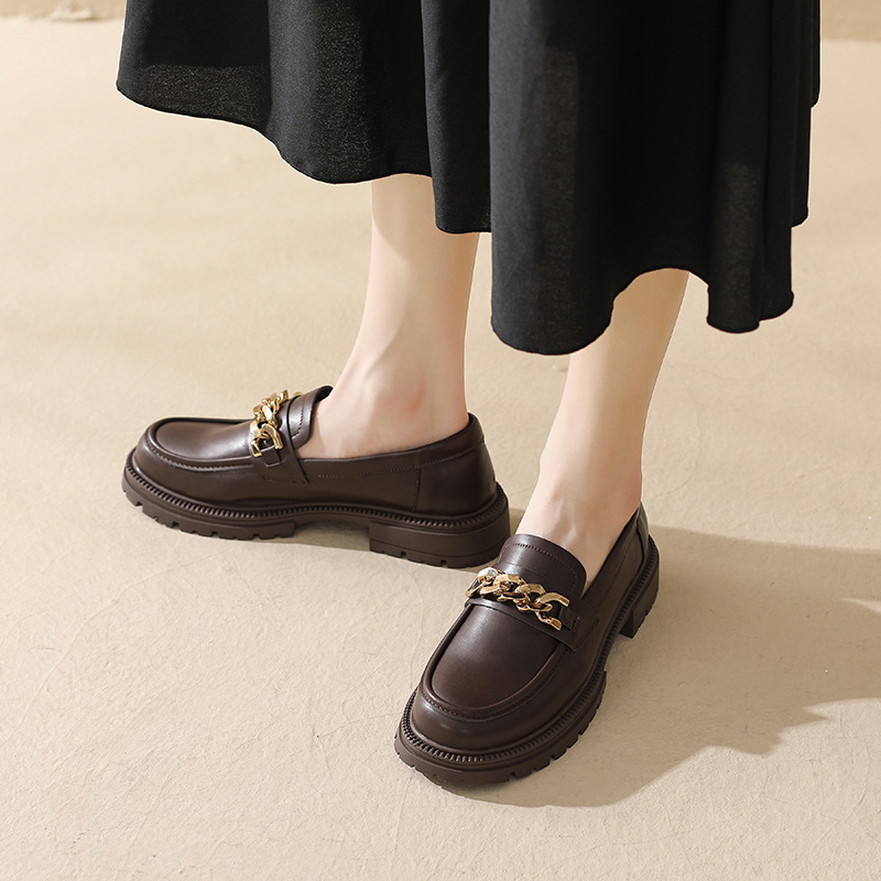 Matt British Oxford 2023 37310 Ladies JK Lolita Thicken Bottomed Flats Women Platform Small Leather Shoes Sneakers Femme Loafers