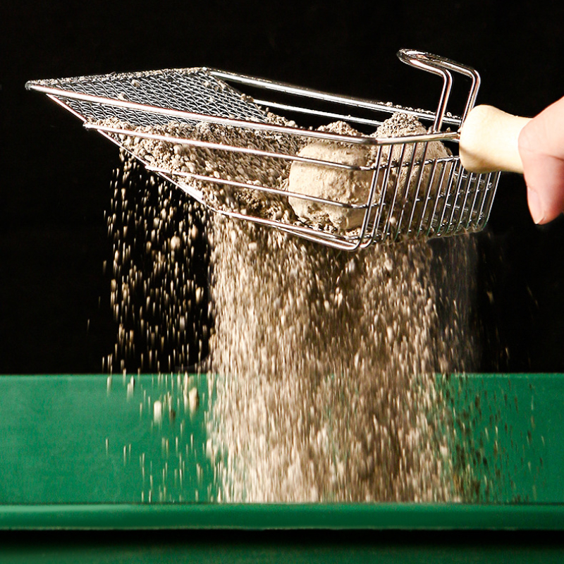 Cat Litter Shovel Stainless Steel Wooden Handle Easy To Rust Washable Kitten Litter Scoop Cats Toilet Cleaning Shovel Tool