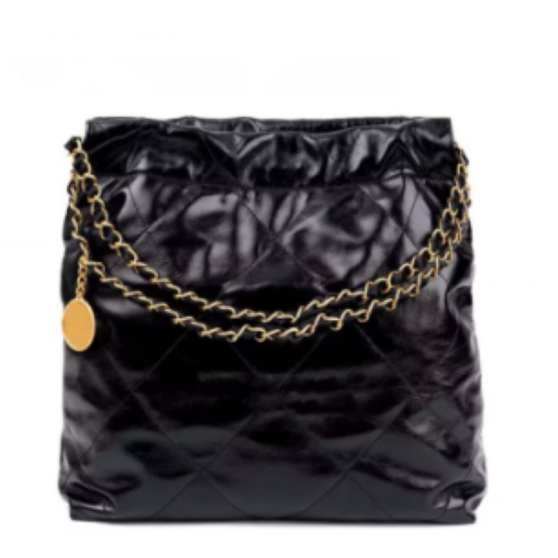 10A Mirror Quality Luxury designers bag tote bag shoulder bag handbag 35cm37cm7cm shopping bag Calfskin Quilted Tote Black Purse Womens Shoulder Silver bag