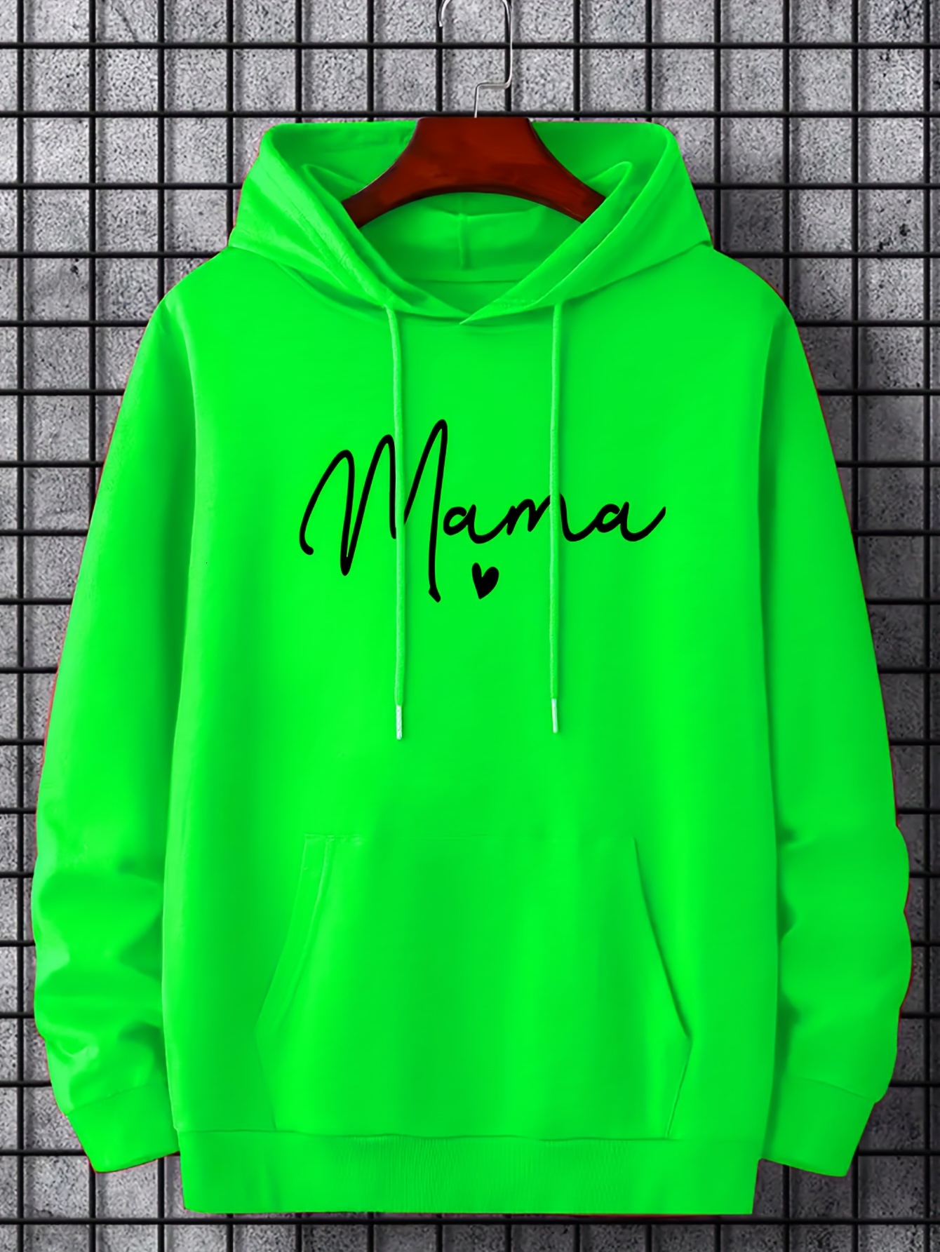 Trendy All-Season Hooded Pullover: Durable Casual Wear with Comfort Stretch and Kangaroo Pocket