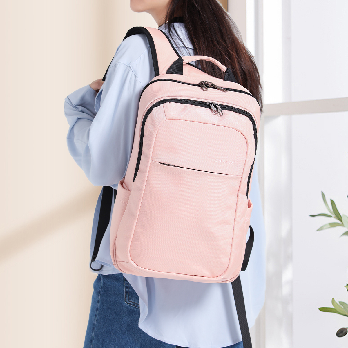 Tigernu Anti Theft Laptop Backpack Waterproof Bagpack Lightweight Women Backpacks School Bags For Women Travel Backpacks Female