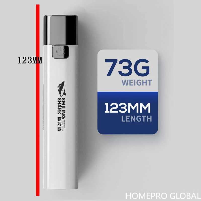 Portable Mini Flashlight LED Ultra Bright Flashlight Searchlight Portable USB Charging Emergency Light Outdoor Camping Light W240902