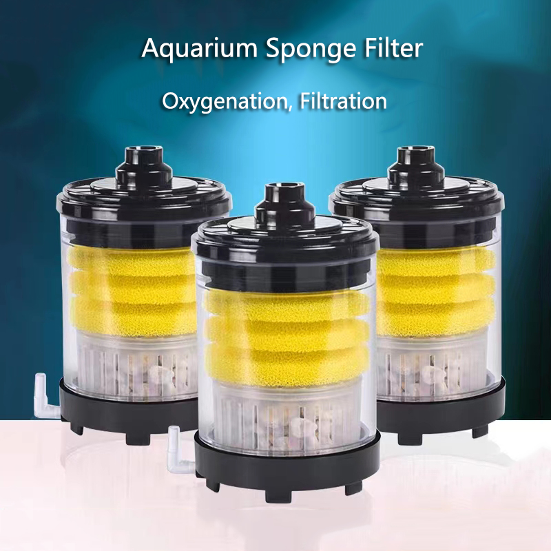Aquarium Fish Poop Stool Toilet Manure Suction Filter Collector Fish Tank Biochemical Sponges With Media Balls Oxygen Increasing