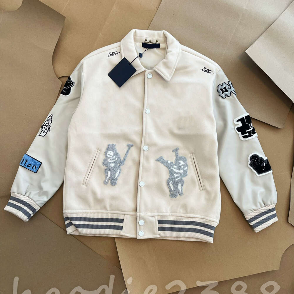 10A new fashion Baseball Coat Uniform Fashion Jacket Single Breasted Warm Jackets Couples Women Men Varsity Coats Men's Designer Clothing top