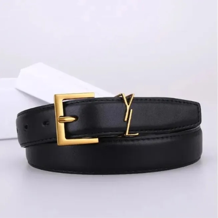 belt designer belt quiet belts for women men belt Designer High-end Women's Needle Buckle Thin Waist Belt Leather Fashion Belt 2.5 3.0 cm wide high quality 90CM-115CM A